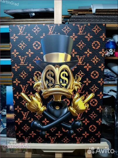 Популярные крутые картины Скрудж Макдак / Арт 47