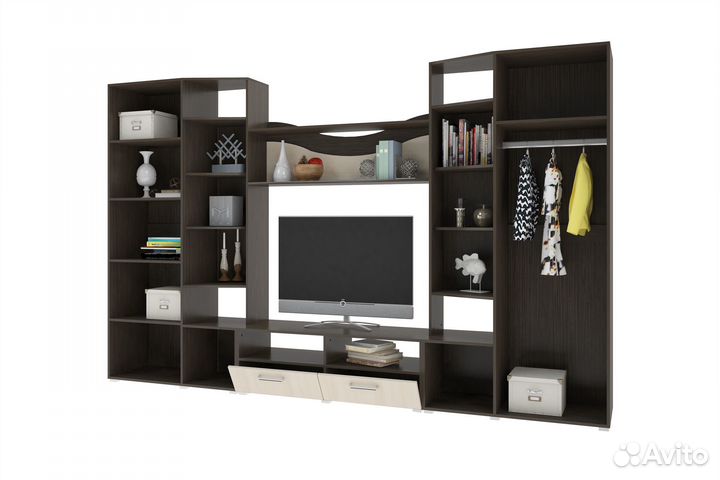 Стенка Гамма с зеркалами