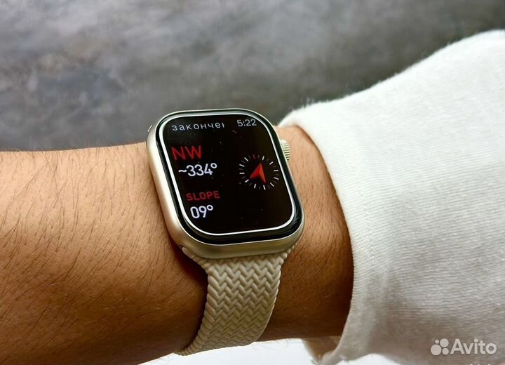 Apple Watch 9 45 мм Titanium + Доставка