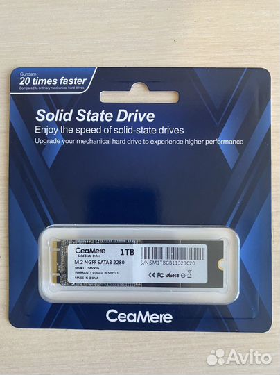 Ссд SSD M.2 CeaMere 1tb для компьютера и ноутбука