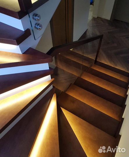 Автоматическая подсветка лестниц. Умная лестница
