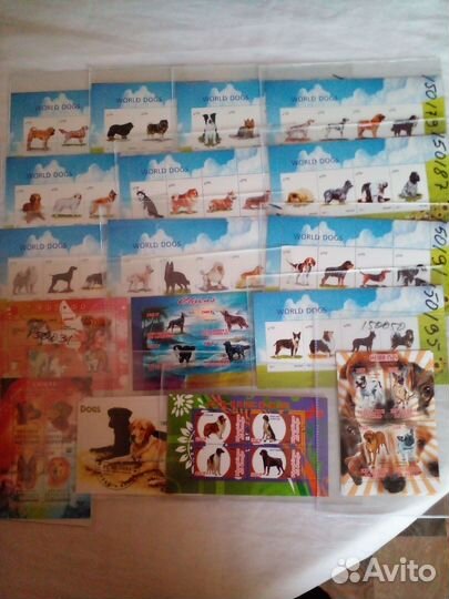 Блоки иностранных марок очень красивые