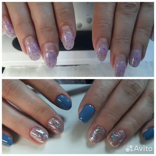 Маникюр с покрытием гель лак