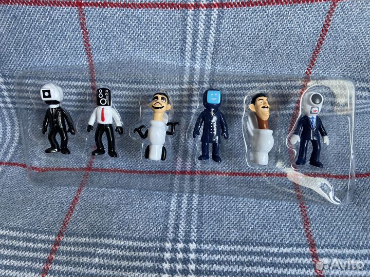 Набор Фигурок Скибиди туалет и аксессуары Skibidi