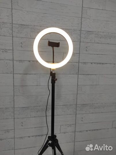 Кольцевая лампа 26 см новая