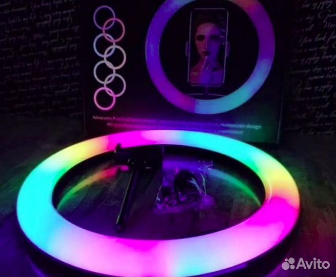 Кольцевая Светодиодная Лампа Со Штативом