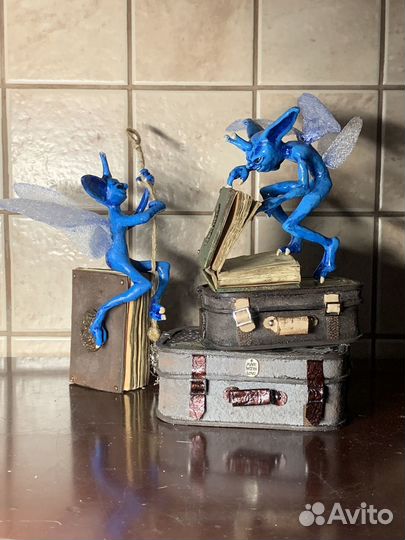 Авторская кукла, чертик,эльф