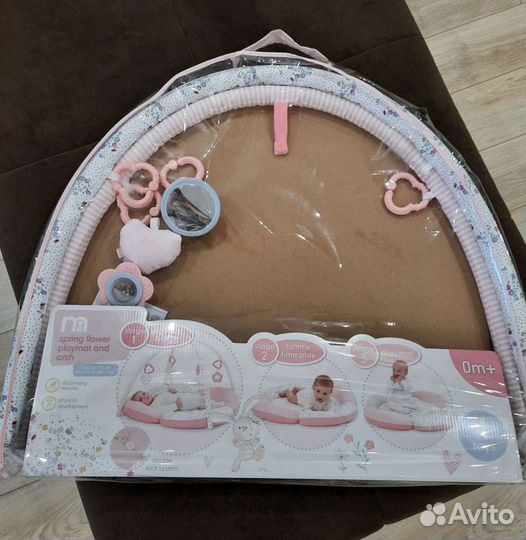 Развивающий коврик/ лежанка для малышей