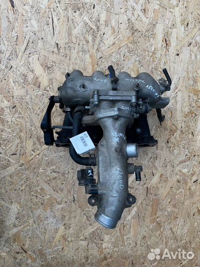 Впускной коллектор в сборе (дроссельная заслонка и