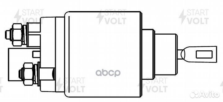 VSR 1901 реле втягивающее Toyota Avensis/Carin