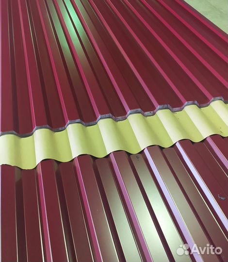 Профлист С20 цинк / цветной / для кровли / 0.45