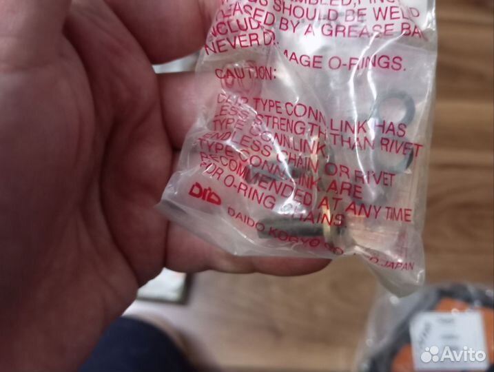 Цепь DID и звезды Triumph Tiger 1050