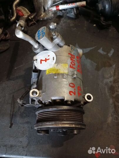 Компрессор кондиционера Мондео 4,Куга 2.0 Дизель