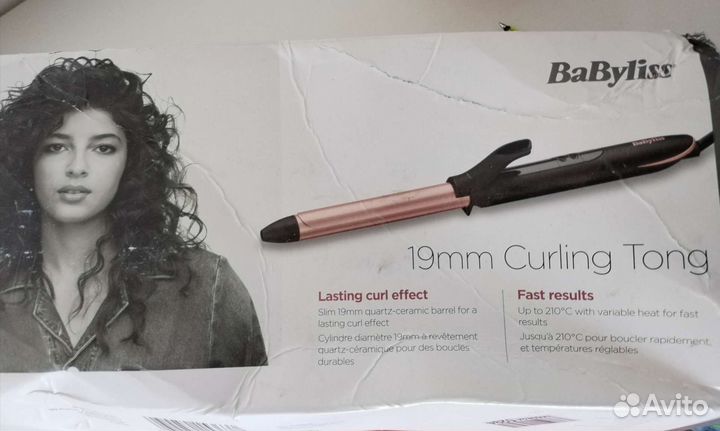 Плойка для волос новая