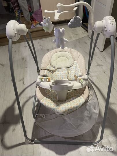 Электронная качель