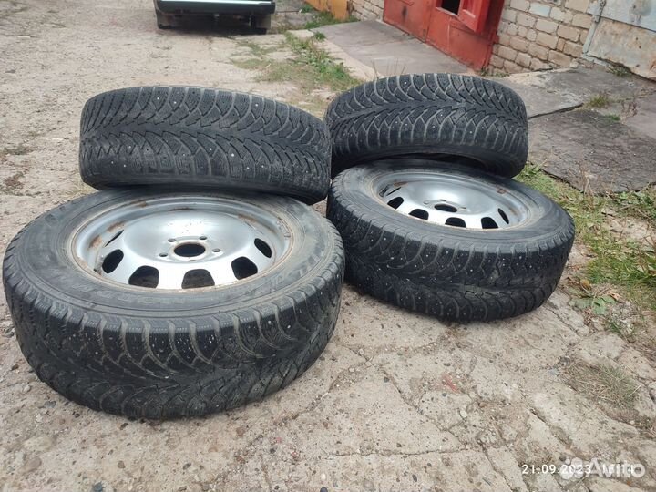 Колёса зимние на renault duster