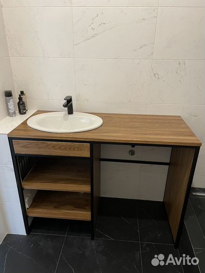 Тумба для ванной лофт