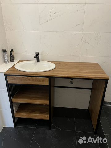 Тумба для ванной лофт