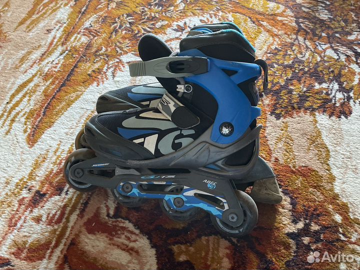 Роликовые коньки раздвижные 32-35