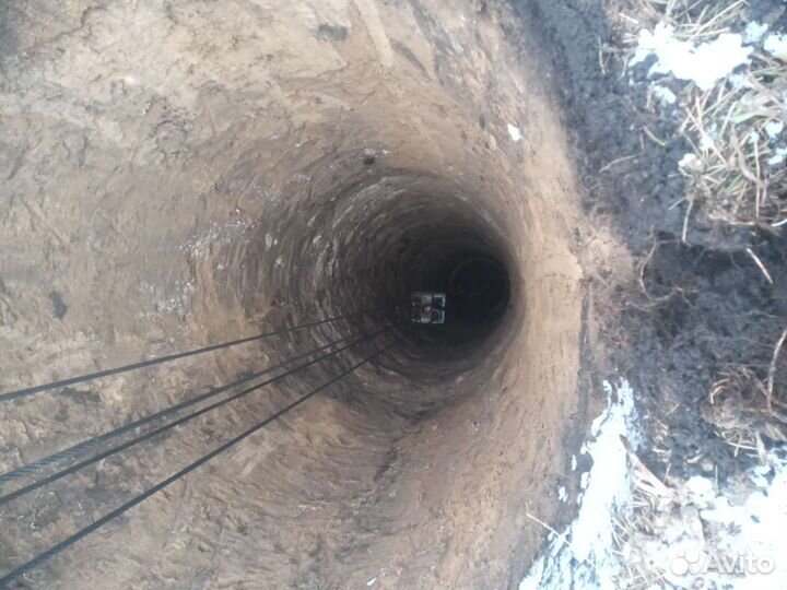 Чистка копка колодцев