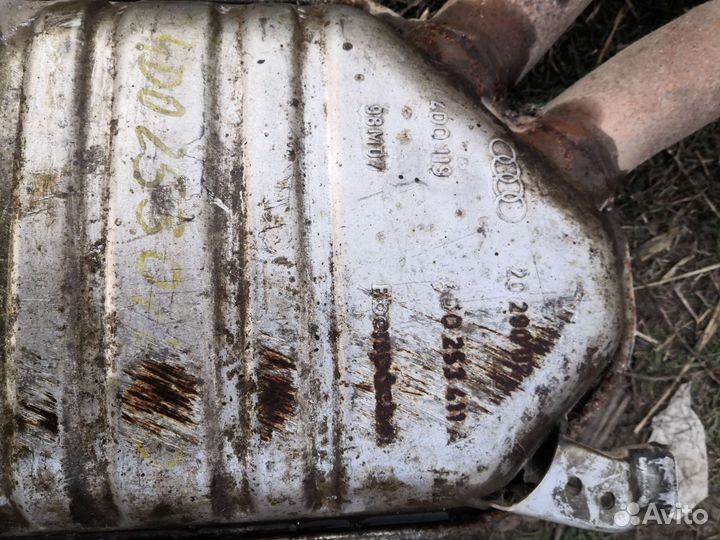 Глушитель на Ауди