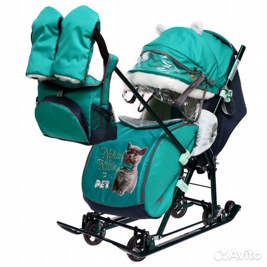 Санки-коляска Ника