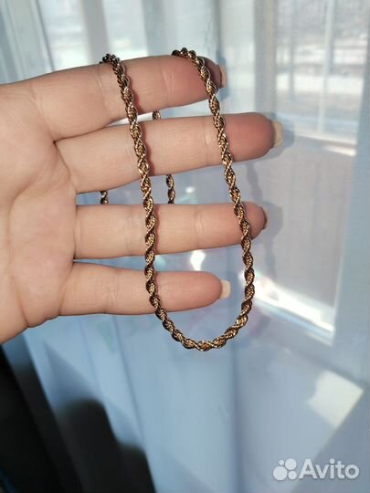 Золотая цепь медицинская сталь