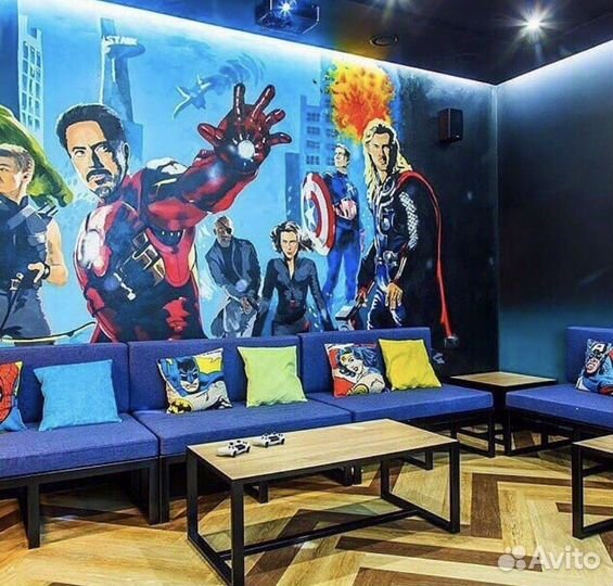 Роспись стен/ Граффити оформление