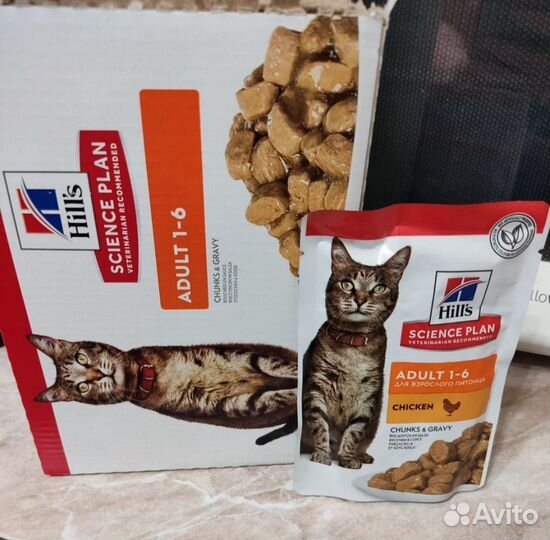 Корм для кошек hills