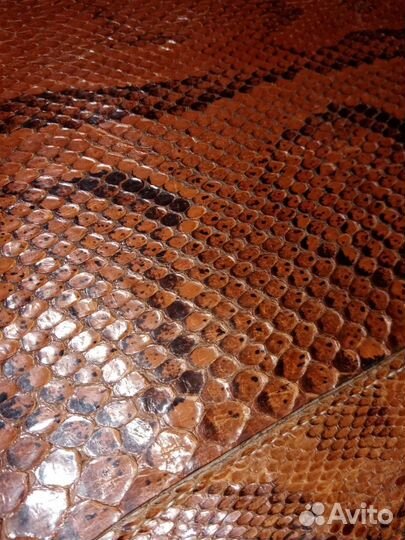 Сумка натуральная кожа змеи