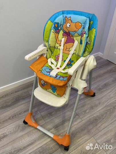 Стульчик для кормления chicco polly