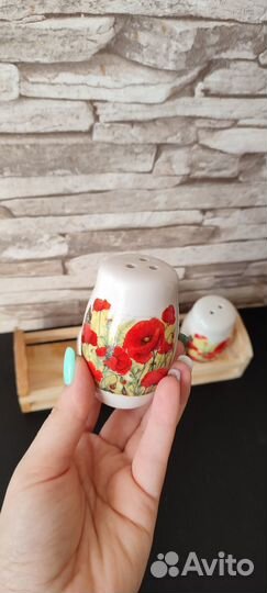 Солонка перечница набор новый