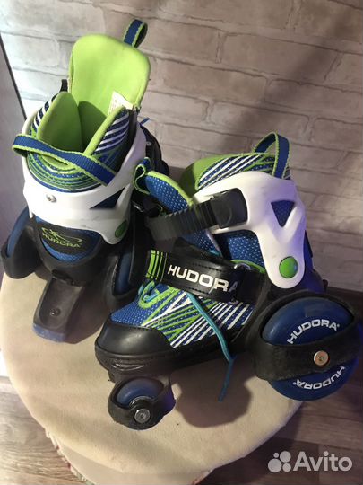 Роликовые коньки детские раздвижные