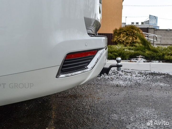 Фаркоп под квадрат Lexus LX 600, 2021+ пт Групп TL