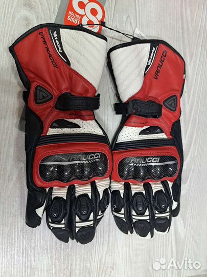 Перчатки Vanucci Competizione II черно-красный М