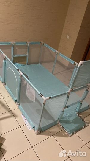 Большой детский манеж бу