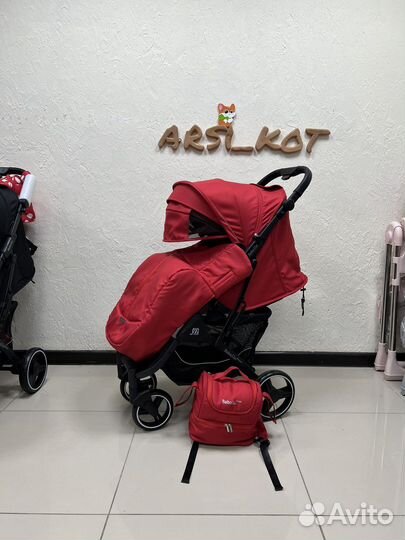 Коляска babalo future 2023, красный
