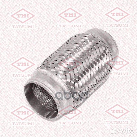 Гофра глушителя с внутренним плетением (без
