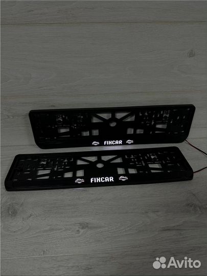 Lеd Rаmki c пoдсвeткoй и нaдписью