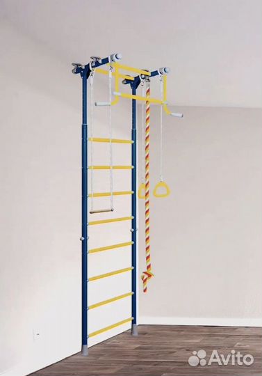 Шведская стенка с турником бу