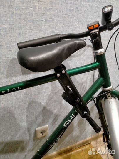 Детское сиденье на раму велосипеда