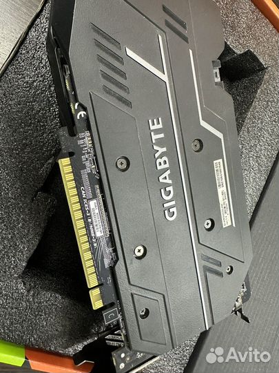 Видеокарта Gigabyte gtx 1650 super windforce oc
