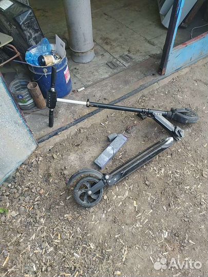 Самокат взрослый электрический бу на зачасти