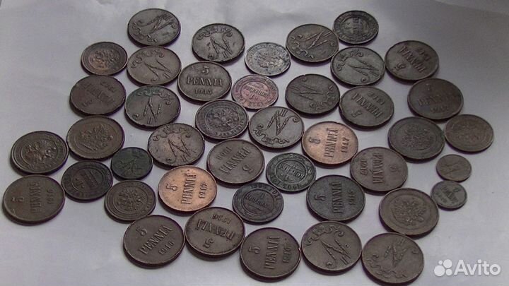 В продаже 50 медных монет