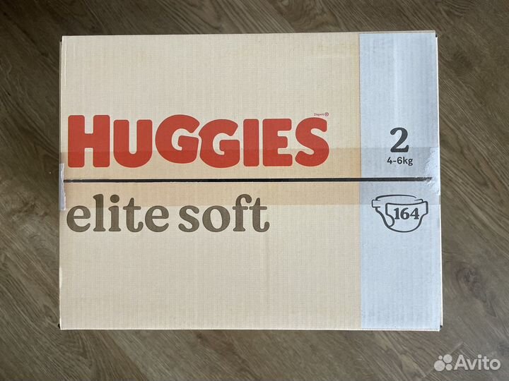 Подгузники Huggies elite soft 2