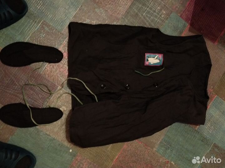 Жилет и тапочки пингвин 12 в