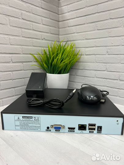 Новый комплект видеонаблюдения