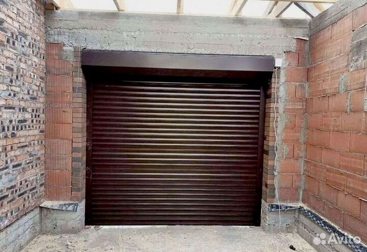 Гаражные секционные ворота рольставни