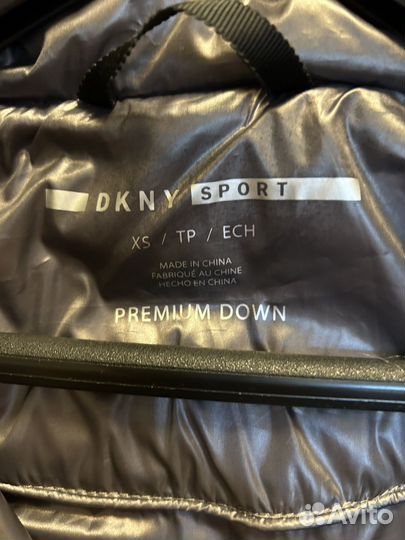 Легкий пуховик dkny xxs