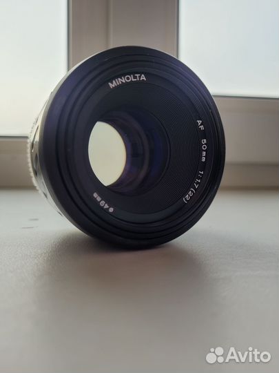Объектив minolta 50mm 1.7